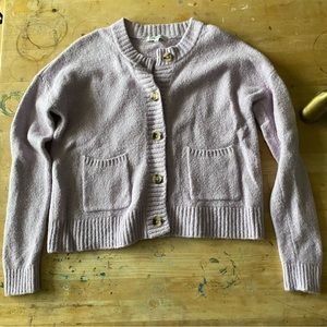 Lavender Madewell Cardigan